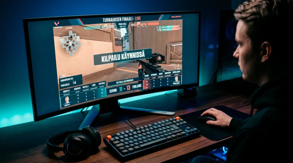 E-urheiluvedonlyönti USDT:llä CS2 Dota 2