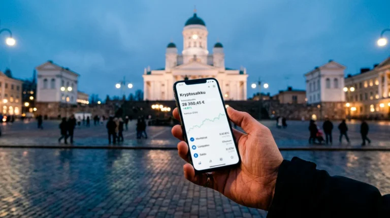 Kryptovedonlyönnin tilanne Suomessa 2026